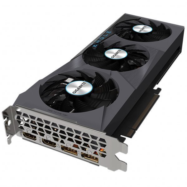 Відеокарта GIGABYTE Radeon RX 6700 XT 12Gb EAGLE (GV-R67XTEAGLE-12GD) Відеокарта GIGABYTE Radeon RX 6700 XT 12Gb EAGLE (GV-R67XTEAGLE-12GD)
