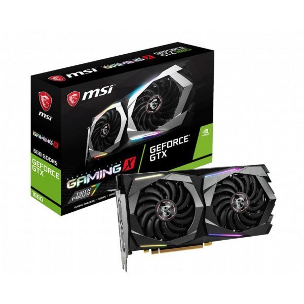 Відеокарта MSI GeForce GTX1660 6144Mb GAMING X (GTX 1660 GAMING X 6G)