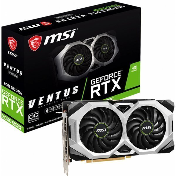 Відеокарта MSI GeForce RTX2060 6144Mb VENTUS GP OC (RTX 2060 VENTUS GP OC) Відеокарта MSI GeForce RTX2060 6144Mb VENTUS GP OC (RTX 2060 VENTUS GP OC)