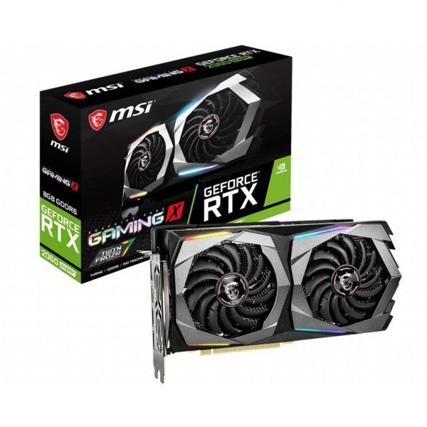 Відеокарта MSI GeForce RTX2060 SUPER 8192Mb GAMING X (RTX 2060 SUPER GAMING X) Відеокарта MSI GeForce RTX2060 SUPER 8192Mb GAMING X (RTX 2060 SUPER GAMING X)