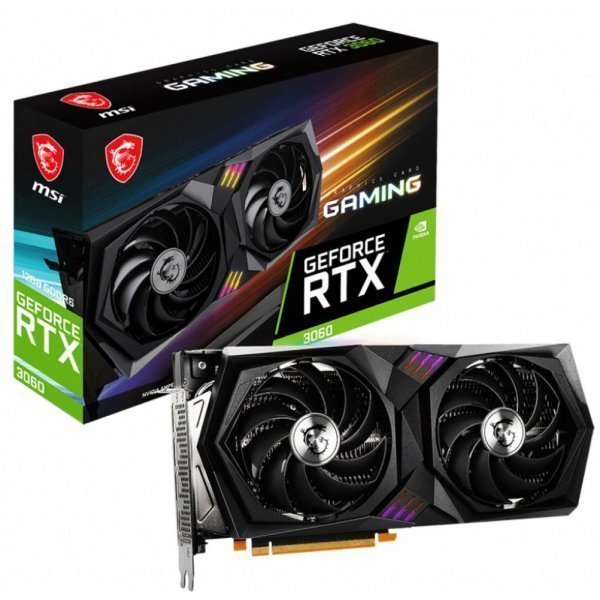 Відеокарта MSI GeForce RTX3060 12Gb GAMING (RTX 3060 GAMING 12G)