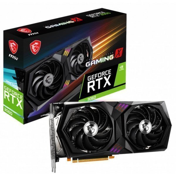 Відеокарта MSI GeForce RTX3060 12Gb GAMING X (RTX 3060 GAMING X 12G)
