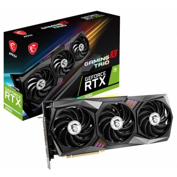 Відеокарта MSI GeForce RTX3060 12Gb GAMING X TRIO (RTX 3060 GAMING X TRIO 12G)