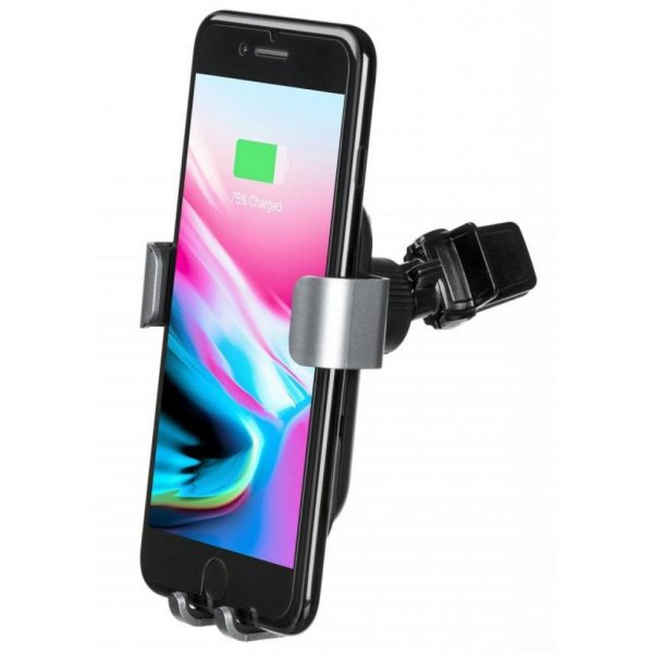 Зарядний пристрій 2E Gravity Car Mount Wireless Charger, 10W, black (2E-WCQ01-05)