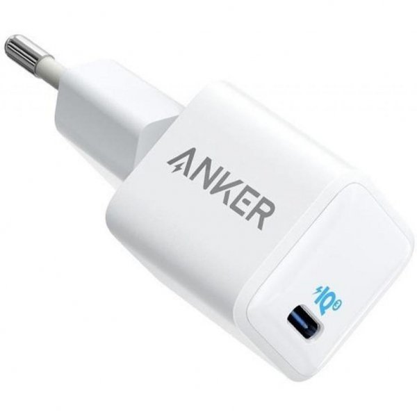 Зарядний пристрій Anker PowerPort III Nano 20W USB-C (White) (А2633G22) Зарядний пристрій Anker PowerPort III Nano 20W USB-C (White) (А2633G22)