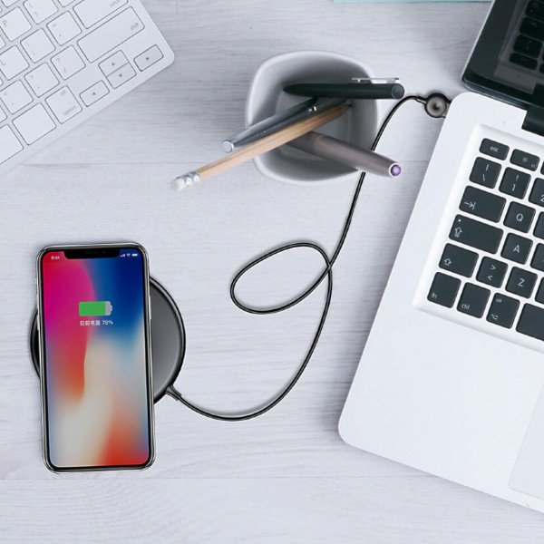 Зарядний пристрій Baseus Donut Wireless Charger Black (WXTTQ-01)