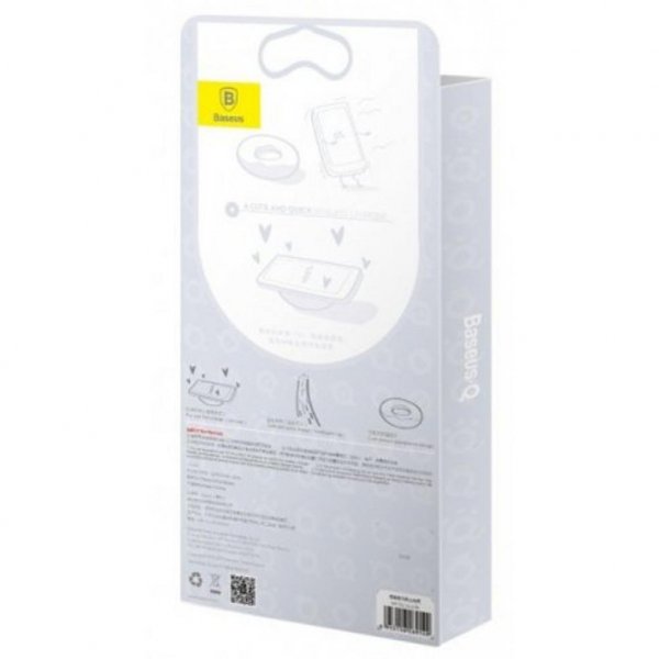 Зарядний пристрій Baseus Donut Wireless Charger White (WXTTQ-02)