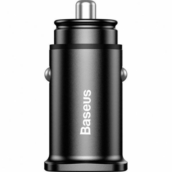Зарядний пристрій Baseus Square metal A+A 30W Black (CCALL-DS01)