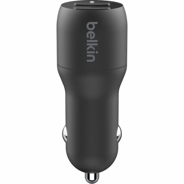 Зарядний пристрій Belkin Car Charger 24W Dual USB-A, USB-A - MicroUSB, 1m, black (CCE002BT1MBK) Зарядний пристрій Belkin Car Charger 24W Dual USB-A, USB-A - MicroUSB, 1m, black (CCE002BT1MBK)