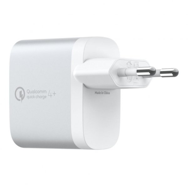 Зарядний пристрій Belkin Home Charger (27W) Power Delivery/Quick Charge 4.0, USB-C 1. (F7U074VF04-SLV)