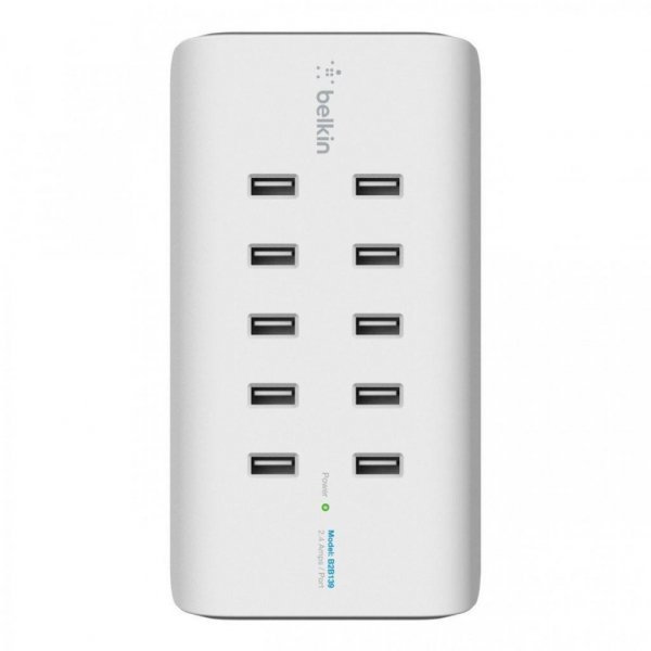 Зарядний пристрій Belkin RockStar 10 PORT USB-A CHARGER 2.4 Amp, 120W (B2B139vf) Зарядний пристрій Belkin RockStar 10 PORT USB-A CHARGER 2.4 Amp, 120W (B2B139vf)
