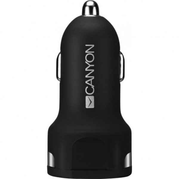 Зарядний пристрій CANYON Universal 2xUSB car adapter (CNE-CCA04B)