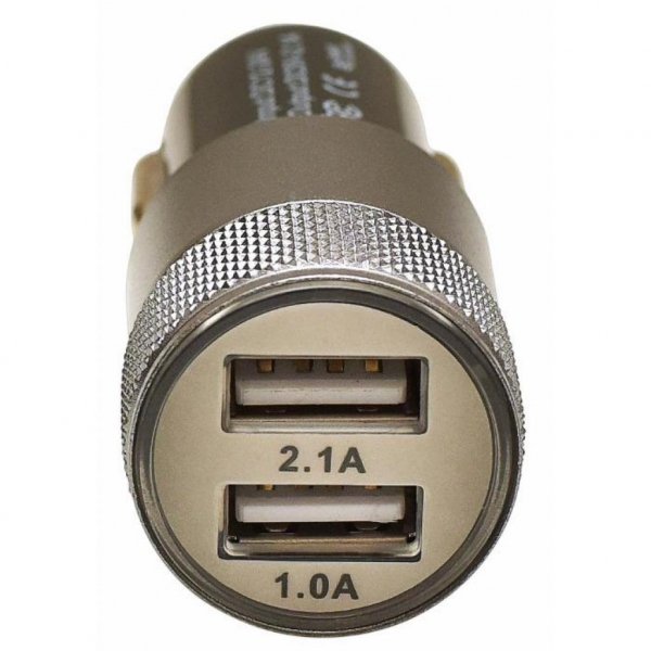 Зарядний пристрій Grand-X 5V 2,1A Black + кабель USB-Lightning (CH15LTB)