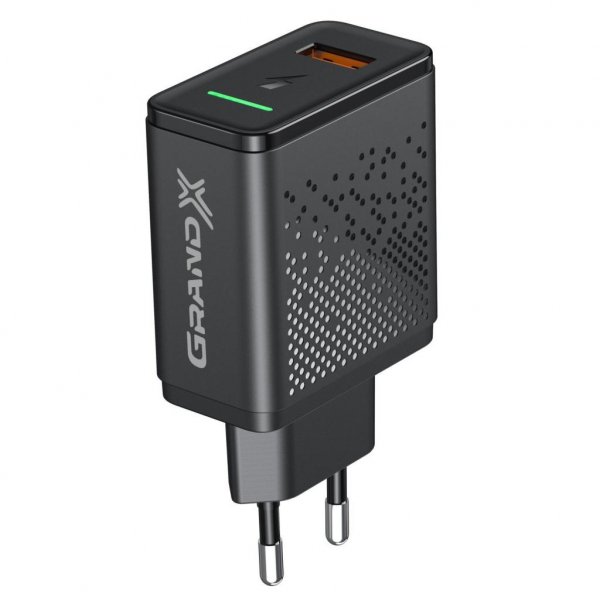 Зарядний пристрій Grand-X Fast Charge 5-в-1 QC 3.0, AFC, SCP,FCP, VOOC, 1 USB 22.5W (CH-850) Зарядний пристрій Grand-X Fast Charge 5-в-1 QC 3.0, AFC, SCP,FCP, VOOC, 1 USB 22.5W (CH-850)