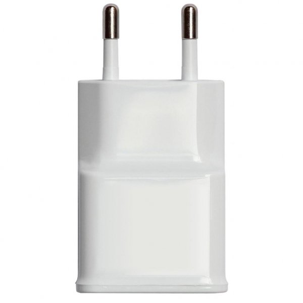Зарядний пристрій Grand-X USB 5V 2,1A White + кабель USB -> Lightning, Cu (CH03LTW)