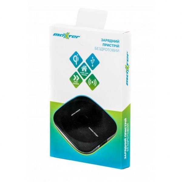 Зарядний пристрій Maxxter Wireless Fast Charge (M-QIF-02)