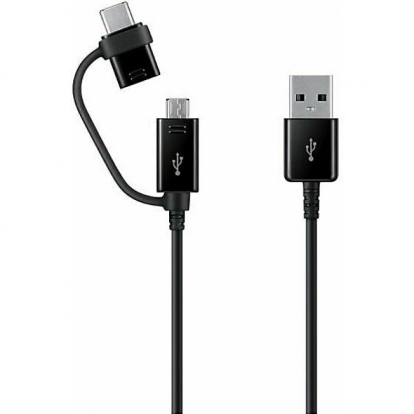 Зарядний пристрій Samsung Dual Fast Car Charge (Black) (EP-L1100WBEGRU) Зарядний пристрій Samsung Dual Fast Car Charge (Black) (EP-L1100WBEGRU)