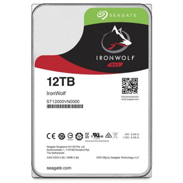 Жорсткий диск 3.5 12TB Seagate (ST12000VN0008)
