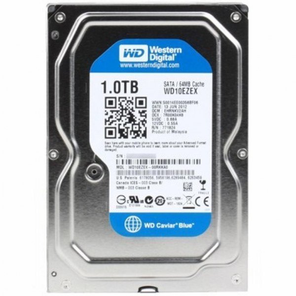 Жорсткий диск 3.5 1TB Western Digital (WD10EZEX)