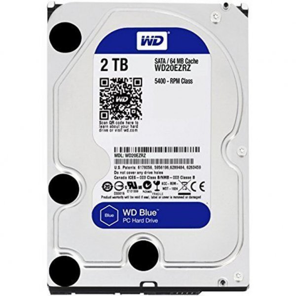 Жорсткий диск 3.5 2TB Western Digital (#WD20EZRZ-FR#)