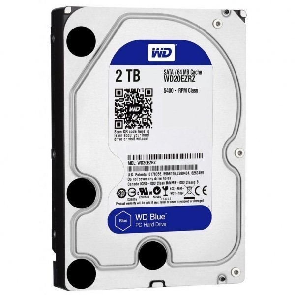 Жорсткий диск 3.5 2TB Western Digital (#WD20EZRZ-FR#)