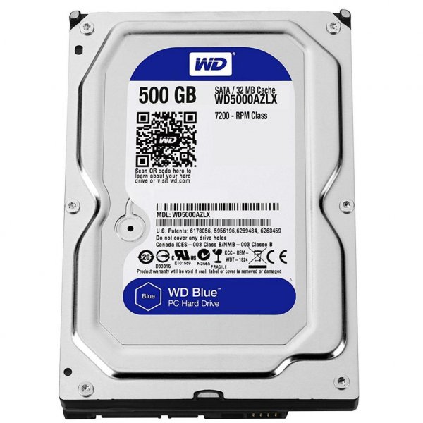 Жорсткий диск 3.5 500Gb WD (#WD5000AZLX-FR#)