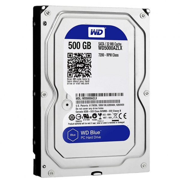 Жорсткий диск 3.5 500Gb WD (#WD5000AZLX-FR#)