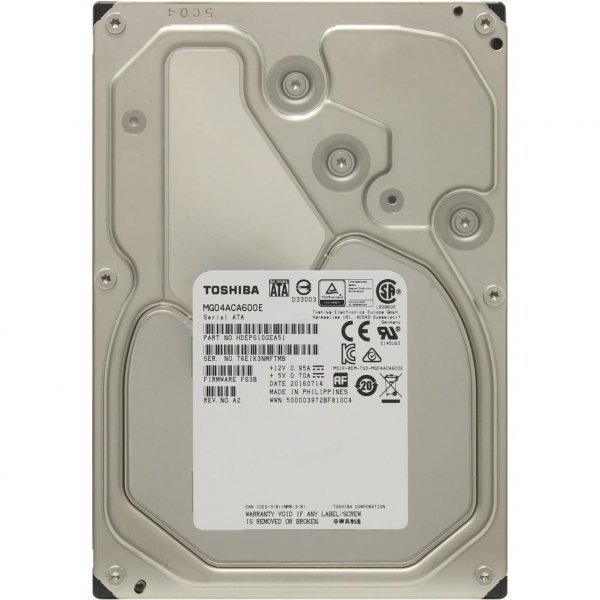 Жорсткий диск 3.5 6TB TOSHIBA (MG04ACA600E)