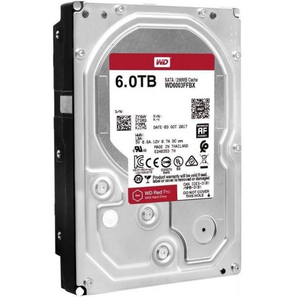 Жорсткий диск 3.5 6TB Western Digital (WD6003FFBX)