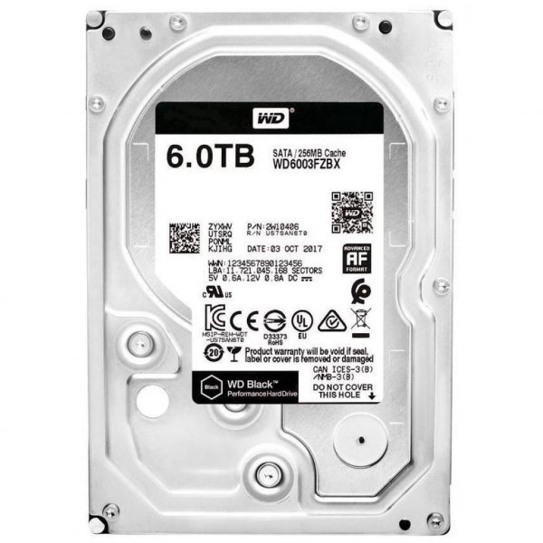 Жорсткий диск 3.5 6TB Western Digital (WD6003FZBX)