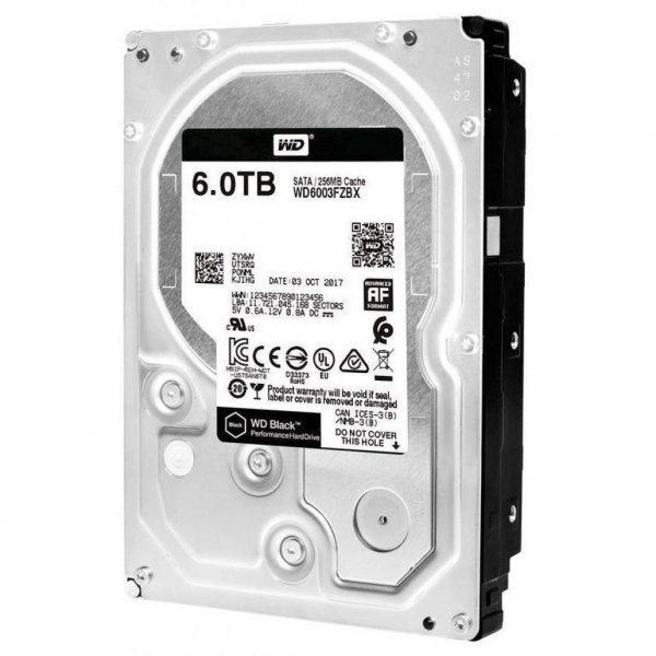Жорсткий диск 3.5 6TB Western Digital (WD6003FZBX)
