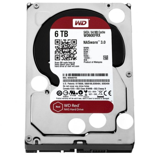 Жорсткий диск 3.5 6TB Western Digital (WD60EFRX)