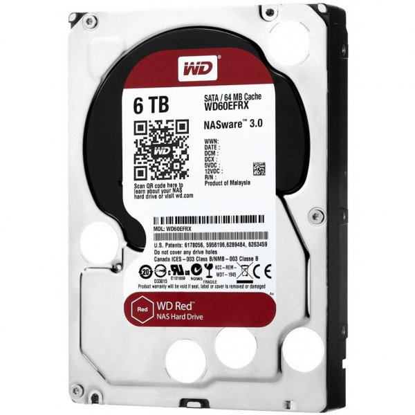 Жорсткий диск 3.5 6TB Western Digital (WD60EFRX)