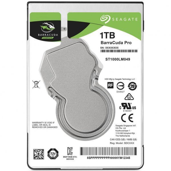 Жорсткий диск до ноутбука 2.5 1TB Seagate (ST1000LM049)