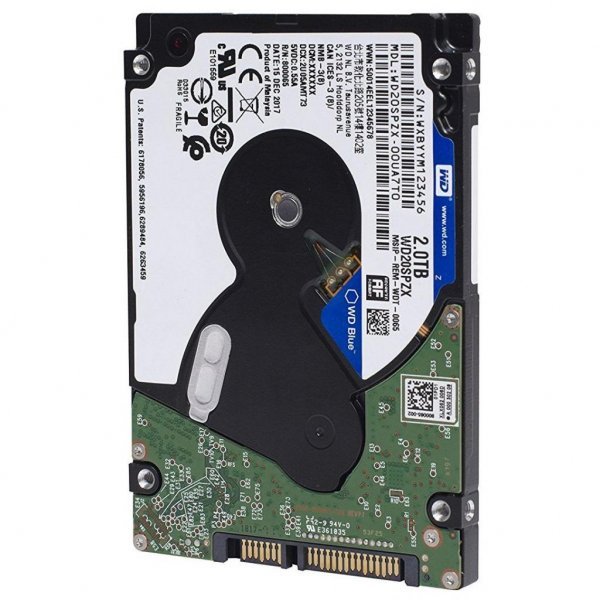 Жорсткий диск до ноутбука 2.5 2TB WD (WD20SPZX) Жорсткий диск до ноутбука 2.5 2TB WD (WD20SPZX)