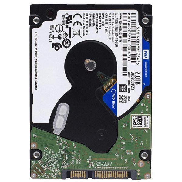 Жорсткий диск до ноутбука 2.5 2TB WD (WD20SPZX) Жорсткий диск до ноутбука 2.5 2TB WD (WD20SPZX)