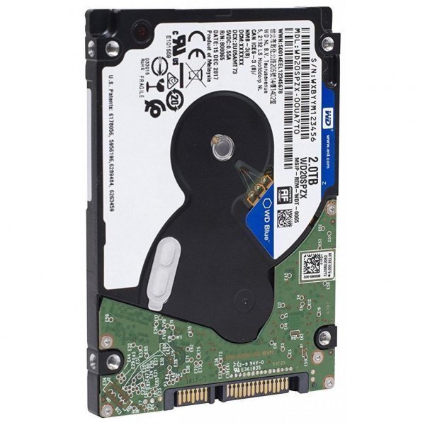 Жорсткий диск до ноутбука 2.5 2TB WD (WD20SPZX) Жорсткий диск до ноутбука 2.5 2TB WD (WD20SPZX)