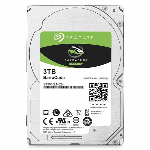 Жорсткий диск до ноутбука 2.5 3TB Seagate (ST3000LM024)