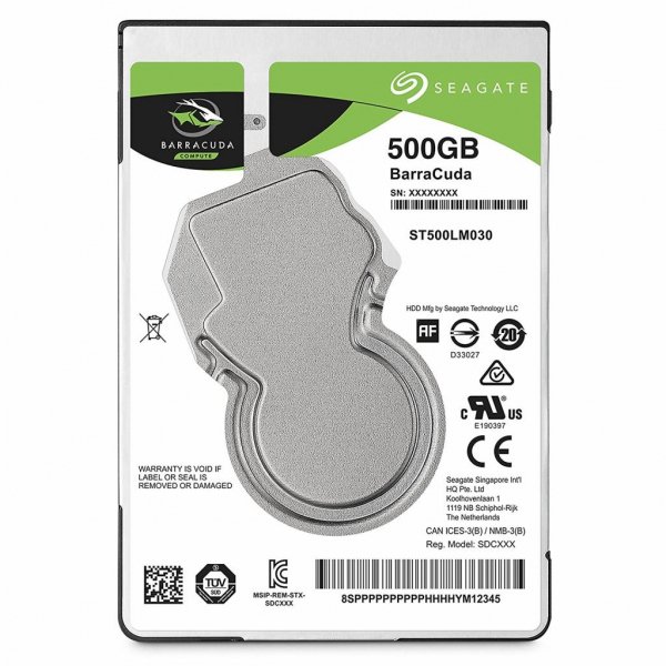 Жорсткий диск до ноутбука 2.5 500GB Seagate (ST500LM030)
