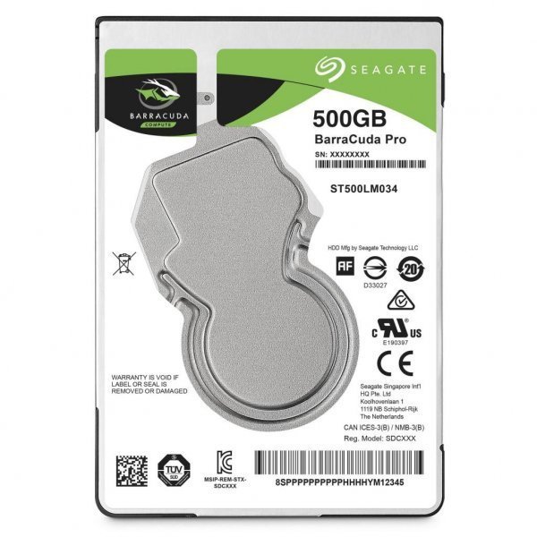 Жорсткий диск до ноутбука 2.5 500GB Seagate (ST500LM034)