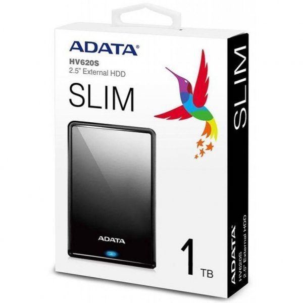 Зовнішній жорсткий диск 2.5 1TB ADATA (AHV620S-1TU31-CBK)