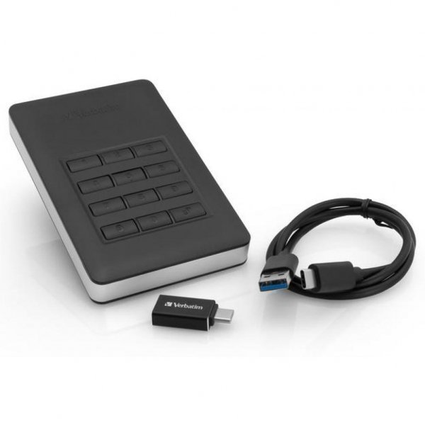 Зовнішній жорсткий диск 2.5 1TB Verbatim (53401) Зовнішній жорсткий диск 2.5 1TB Verbatim (53401)