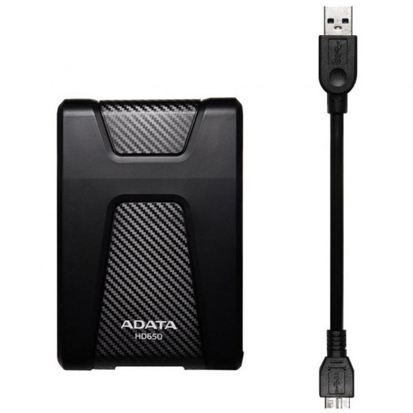 Зовнішній жорсткий диск 2.5 4TB ADATA (AHD650-4TU31-CBK) Зовнішній жорсткий диск 2.5 4TB ADATA (AHD650-4TU31-CBK)