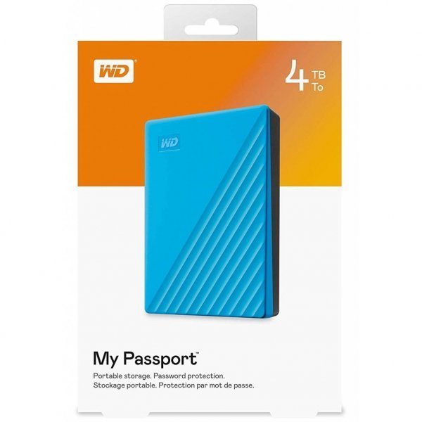 Зовнішній жорсткий диск 2.5 4TB WD (WDBPKJ0040BBL-WESN) Зовнішній жорсткий диск 2.5 4TB WD (WDBPKJ0040BBL-WESN)