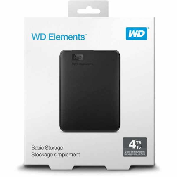 Зовнішній жорсткий диск 2.5 4TB WD (WDBU6Y0040BBK-WESN)